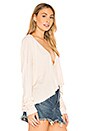 view 2 of 4 Solid Sweatshirt in Nude Haze