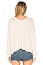 view 3 of 4 Solid Sweatshirt in Nude Haze
