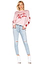view 5 of 5 Heart On My Sleeve Roadtrip Sweater in Romantic
