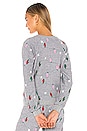 view 3 of 4 Twinkle Lights Fiona Crew Sweatshirt in Heather