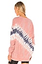 view 3 of 4 Roadtrip Sweatshirt in Royal Block Dye