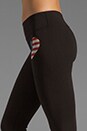 view 5 of 6 American Heart Leggings in Clean Black