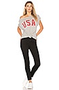 view 4 of 4 USA Tee in Heather