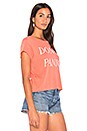 view 2 of 4 Don't Panic Tee in Inferno Red