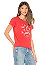 view 2 of 4 Naughty List Tee in Scarlet