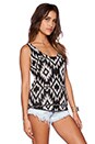 view 2 of 3 CAMISETA TIRANTES TRIBAL FORAL in Pale Moon