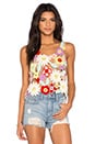 view 1 of 3 Flower Crochet Tank in Multi