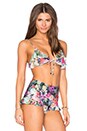 view 2 of 4 Fairy Wall Flounce Bikini Top in Multi