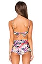 view 3 of 4 Fairy Wall Flounce Bikini Top in Multi