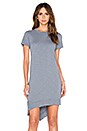 view 1 of 4 Slub Slanted Vented Tee Dress in Uniform
