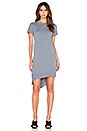 view 4 of 4 Slub Slanted Vented Tee Dress in Uniform