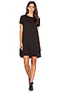 view 1 of 3 Trapeze Tee Dress in Black