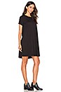 view 2 of 3 Trapeze Tee Dress in Black