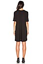 view 3 of 3 Trapeze Tee Dress in Black