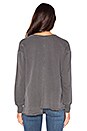 view 3 of 4 Big Pockets Shifted Sweatshirt in Distressed Black