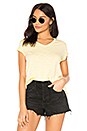 view 1 of 4 Shrunken Boyfriend Tee in Buttercup