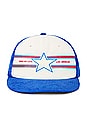 view 1 of 3 Los Angeles Cap in Blue & Off White