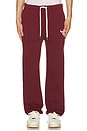 view 4 of 6 Sweatpant in Burgundy