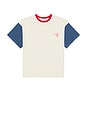 view 2 of 4 Finest Quality T-Shirt in White, Blue, & Red