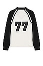view 1 of 4 77 Polo Shirt in Black & White