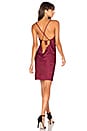 view 1 of 4 Claudie Backless Dress in Wine