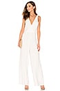 view 2 of 3 Clara Jumpsuit in White