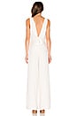 view 3 of 3 Clara Jumpsuit in White