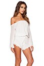view 2 of 4 Chile Romper in White