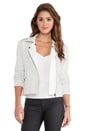view 1 of 6 BLOUSON HUSH in White