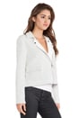 view 3 of 6 BLOUSON HUSH in White