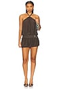 view 1 of 3 Magnol Dress in Brown