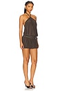 view 2 of 3 Magnol Dress in Brown