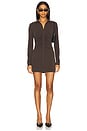 view 1 of 3 Andy Dress in Chocolate