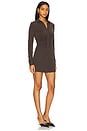 view 2 of 3 Andy Dress in Chocolate