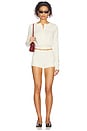 view 5 of 6 Poppy Short in Cream