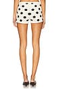 view 4 of 6 Selma Short in Black & White Polka Dot
