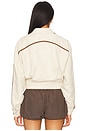view 4 of 5 Fred Jacket in Brown Stripe
