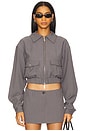 view 1 of 4 Monroe Jacket in Charcoal