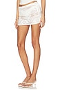 view 3 of 6 Florence Mini Skirt in White