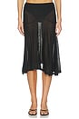 view 1 of 6 FRANCIS 스커트 in Black
