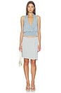 view 5 of 6 FALDA CELINE in Pale Blue