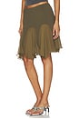 view 3 of 6 Adele Skirt in Olive