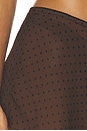 view 6 of 6 Kiki Skirt in Brown Polka Dot