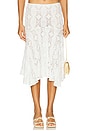 view 1 of 6 Maeve Midi Skirt in White