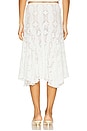 view 4 of 6 Maeve Midi Skirt in White