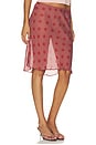 view 2 of 6 Penny Skirt in Red Dot