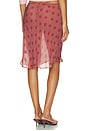 view 5 of 6 Penny Skirt in Red Dot