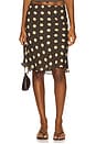 view 1 of 6 Penny Skirt in Yellow Dot