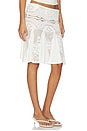 view 2 of 6 Grace Skirt in White