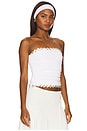 view 2 of 5 Sonny Top in White